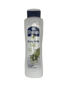 Crema Corporal Con Aceite De Oliva S'nonas (750 ml)