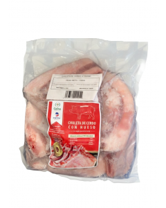 Costilla de cerdo con hueso