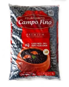 Frijol negro Campo Fino 1kg